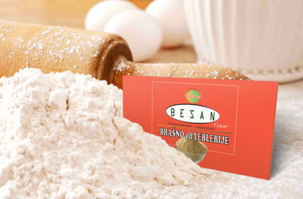 Besan brašno od leblebije 500g - Image 2