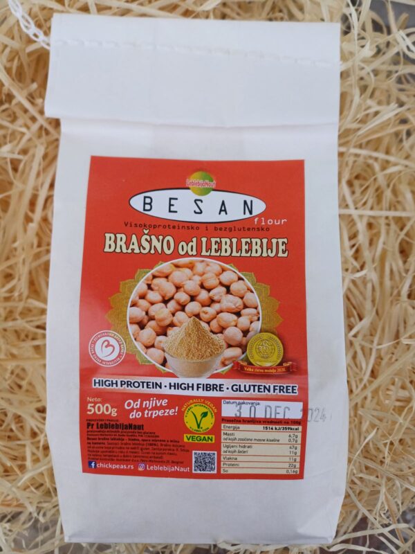 Besan brašno od leblebije 500g